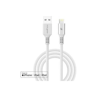 RhinoTech RTACC465 LITE MFi USB-A/Lightning, 1,2m, stříbrný