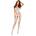 Passion Bodystocking BS121 White