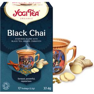 YOGI TEA | Black Chai - 17 пакетчета чай