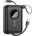 Dudao Преносима батерия Dudao K14, 10000mAh, с USB-C / Lightning кабели, черна (K14-Black)