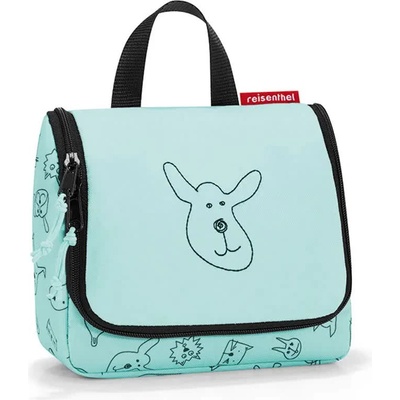 Reisenthel Детски несесер Reisenthel Toiletbag s kids wash bag - Blue (Cats And Dogs Mint)