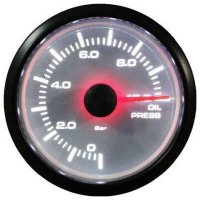 Auto GAUGE Clock AUTO GAUGE 52 mm STP2W Tlak oleje