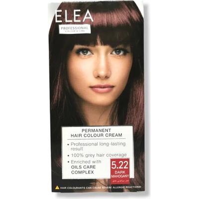 ELEA Professional боя за коса, Professional, Colour & Care, Номер 5.22, Тъмен махагон