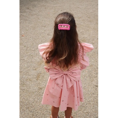 Konges Sløjd рокля от памук EVIA FRILL DRESS GOTS (KS105660.PPY2)