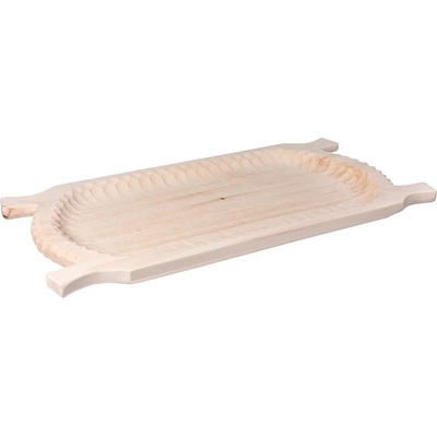 ČistéDřevo Drevené dlabané koryto 80 cm