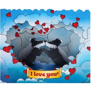 Gespaensterwald Картичка Gespaensterwald 3D - I love you (8025600044)