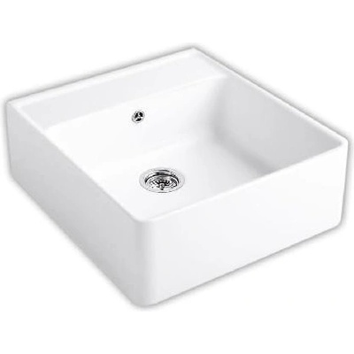 Villeroy & Boch Keramický dřez 630x600 mm, CeramicPlus, Stone White