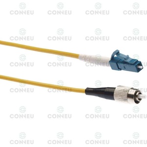 Conneu Оптична пач корда FC/UPC-LC/UPC сингъл мод, симплекс, 3м (CNFJ-FCLCOS2SYE3mm-3)