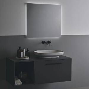 Ideal Standard i. life B окачен долен шкаф, матово кварцово сиво, 1 чекмедже, 80 см (T5271NG)