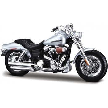 Harley Davidson Maisto FXDFSE CVO Fat Bob 2009 strieborná 1:18