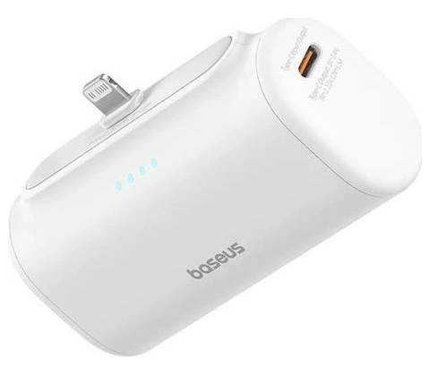 Baseus Compact 5000mAh bielý
