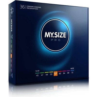 Презервативи, моят размер, 36 броя - My Size Pro 57mm (MSPRO05736)