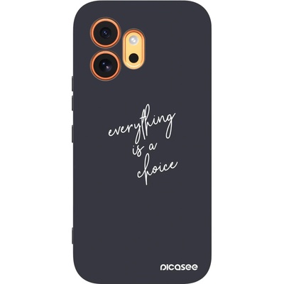 Picasee silikónový čierny obal pre Honor 600 - Všetko je na tebe