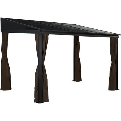 Sojag Portland nástěnná pergola 10x14 288x426x240 cm antracit