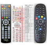 GENERAL AZBOX ELITE HD - съвместимо дистанционно управление на марката General (ELITE HD) Дистанционно