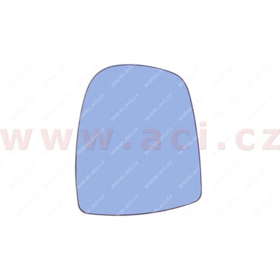 Sklo zrkadla, vonkajšie zrkadlo VAN WEZEL 4394831