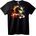 NOONEBRAND Тениска Ferrari състезание - 7XL, Black