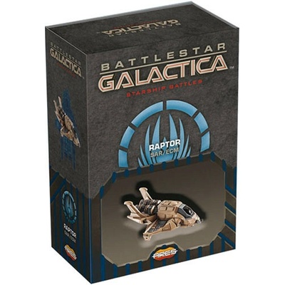 Ares Games Battlestar Galactica Starship Battles Spaceship Pack: Raptor