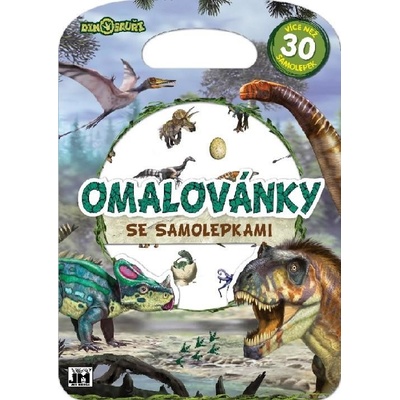 Dino Omalovánky se samolepkami