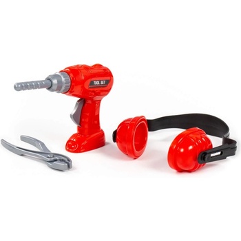 WADER Dětská sada nářadí červená