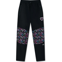 Wolf & Wolfie B2591B srdiečka Čierná