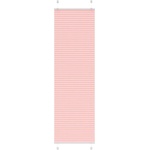 vidaXL Плисирана щора, розова, 65x200 см, ширина на плата 64, 4 см, полиестер (4015459)