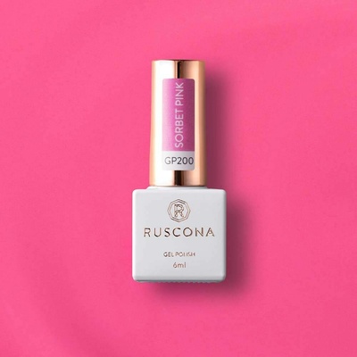 Ruscona gel lak SORBET PINK GP200 6 ml