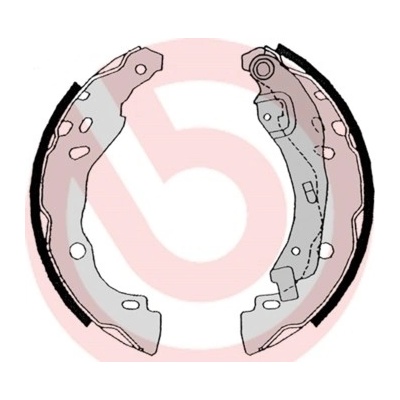 Sada brzdových čeľustí BREMBO S 68 525