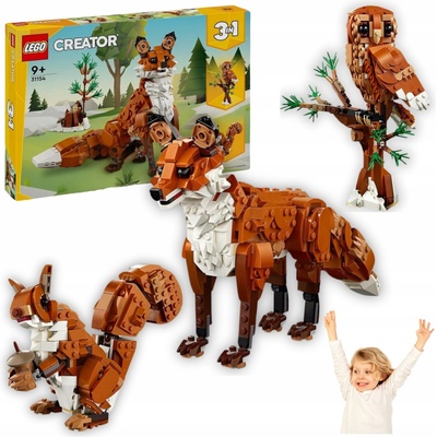 LEGO® Creator 31154 Zvířátka z lesa: Liška obecná