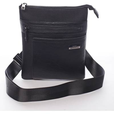 Stylová pánská crossbody Baltasar Ciak Roncato černá