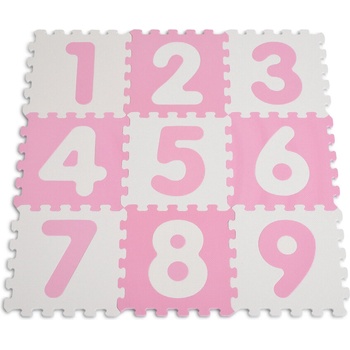 Image 1 of SUN TA Мек пъзел Цифри розов 1001b3(wh/pk)ab