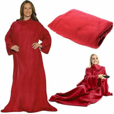 Verk Group fleece červená deka 120x160