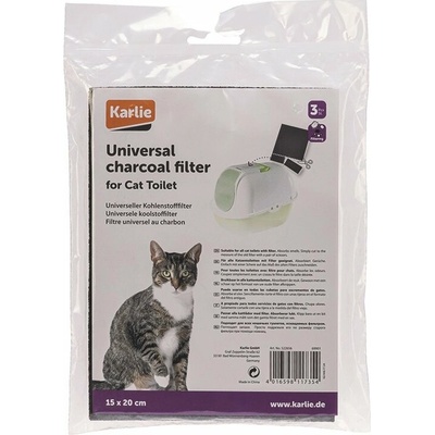 Karlie-Flamingo Filtr do kočičí toalety univerzální 15 x 20 cm 3 ks – Zboží Dáma