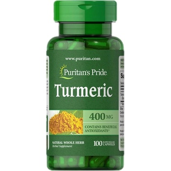 Image 1 of Puritan's Pride Turmeric 400 mg [100 капсули]