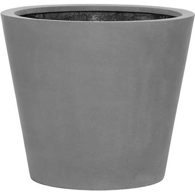 Pottery Pots květináč Bucket M Grey Natural Fiberstone 58 x 50 cm