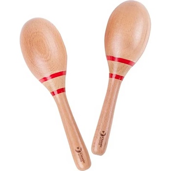 Classic World Дестки дървени маракаси - червени - Classic World