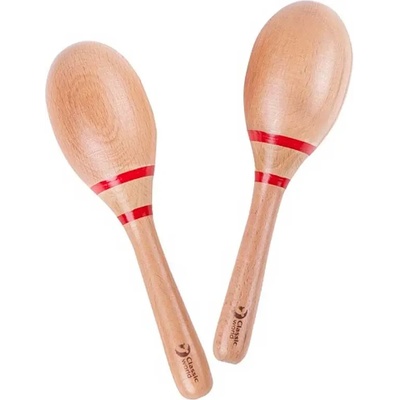 Classic World Дестки дървени маракаси - червени - Classic World