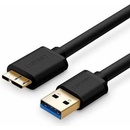 USB káble Ugreen 10840 USB 3.0 - micro USB 3.0 , 0,5m, černý