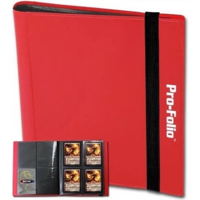 BCW Album Pro-Folio 4 pocket red