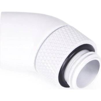 Image 1 of Alphacool Ъглов адаптер Alphacool Eiszapfen, 45°, G1/4 външна към G1/4 вътрешна резба, Бял (AC-1019294)