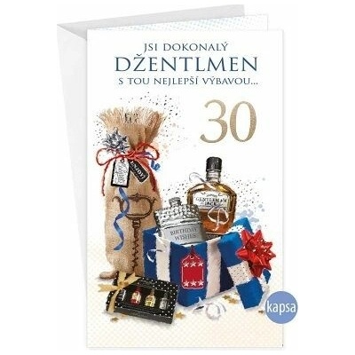 ARGUS Přání k narozeninám 30 15-6439c30
