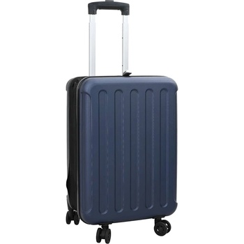 vidaXL Куфар с заключване Тъмносиньо 34 x 23 x 55.5 см ABS пластмаса (42006242)