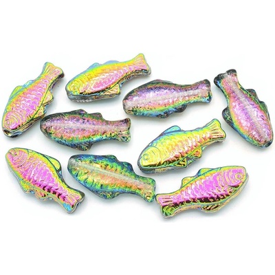 Glass beads, s.r.o. Ryby 11109047 24x11 mm 00030/28137 Balení: 20ks