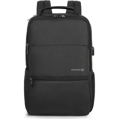 Swissten Backpack 8595217478169 15,6" Černý