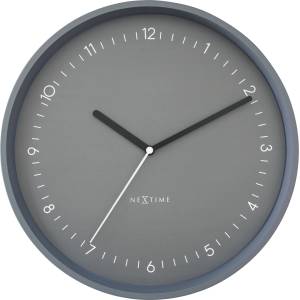 NeXtime Стенен часовник Berlin графитен (3305GS)