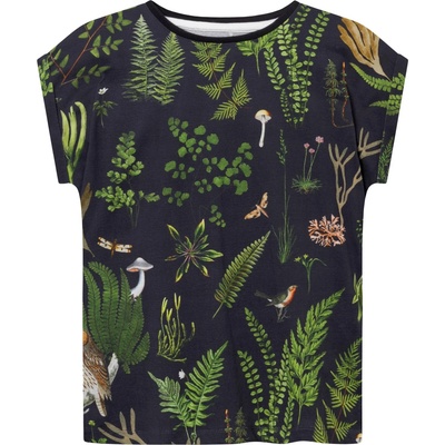 DEDICATED Дамска тениска DEDICATED Women's T-Shirt Visby Secret Garden T-shirt - Multi Color - размер XS (916-5024-0111)