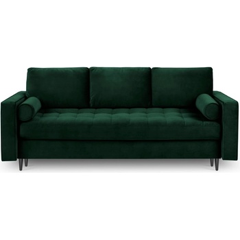 Milo Casa Разтегателен диван от зелено кадифе Santo - Milo Casa (MIL_3SF_44_A3_SANTO2)