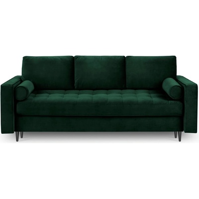 Milo Casa Разтегателен диван от зелено кадифе Santo - Milo Casa (MIL_3SF_44_A3_SANTO2)