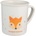 Canpol babies Пластмасова чаша с дръжка Canpol - Cute Animals, 170 ml, Оранжева (4/413_ora)