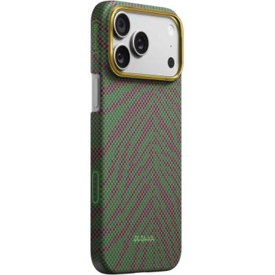 PITAKA Кевларен кейс с MagSafe за iPhone 17 Pro Max - Pitaka Breath Of Veins Sprout Surge Edge Ultra Slim Aramid Fiber Case Limited Edition (BV1702PM)